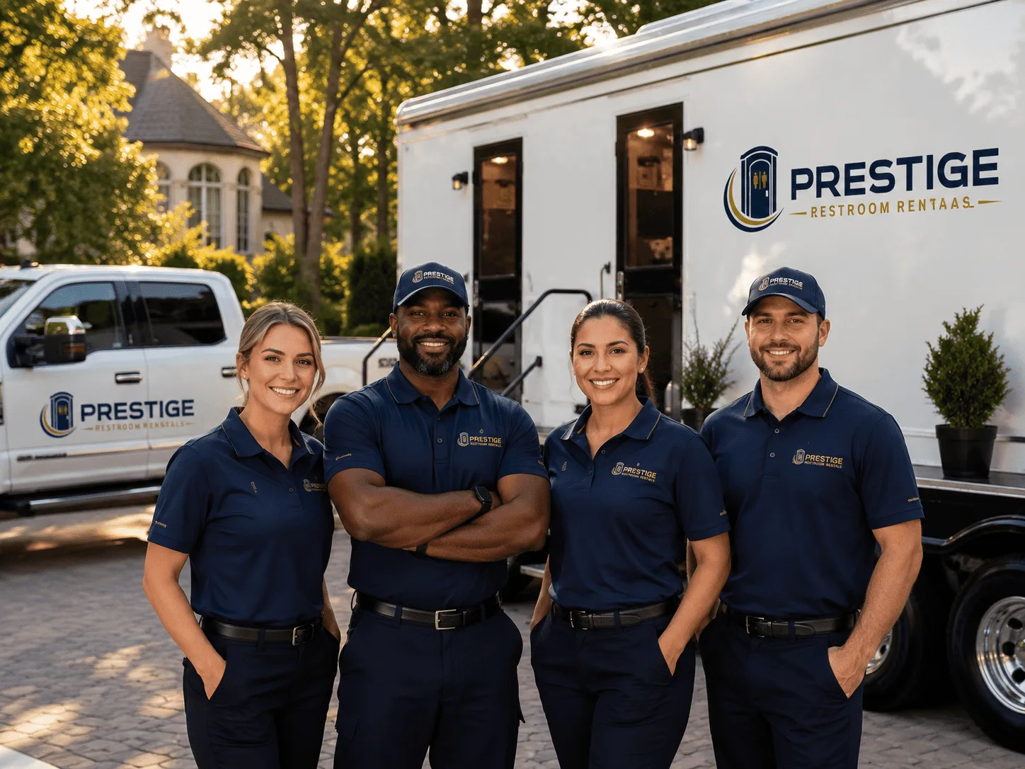 Trusted Luxury Portable Restrooms company in Agate, ND